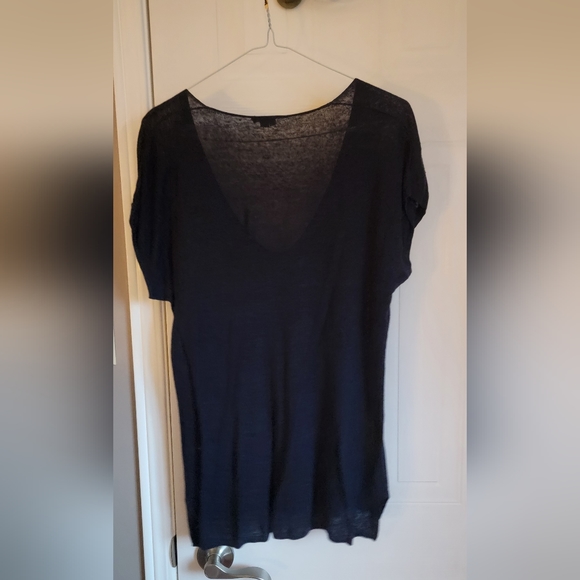 Theory Womens Linen Shirt Size S - Picture 2 of 4